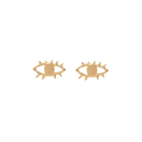 TINY EYE STUDS GOUD
